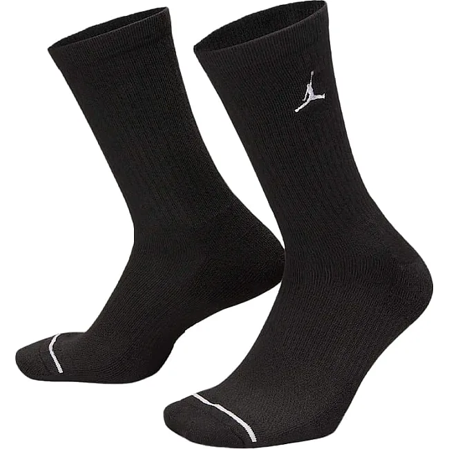 Шкарпетки NIKE U J ED CUSH PLY CREW 6PR - 144 чорний