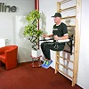Дип-станция настенная 2в1 inSPORTline LCR-11114B, черная