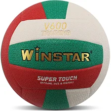 Волейбольный мяч WINSTAR VB-00034 (Белый-красный-зеленый)