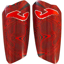Щитки для футболу з тримачем щитків у комплекті JOMA SPARTAN 401674-106 (Червоний-чорний)
