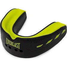 Капса для бокса Everlast EVERSHIELD DOUBLE MOUTH GUNDER ARMOURRD черный, зеленый One Size