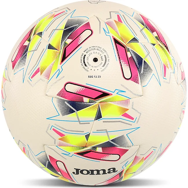 Футбольний м'яч JOMA DINAMIC V 401952-205 (Білий-рожевий)