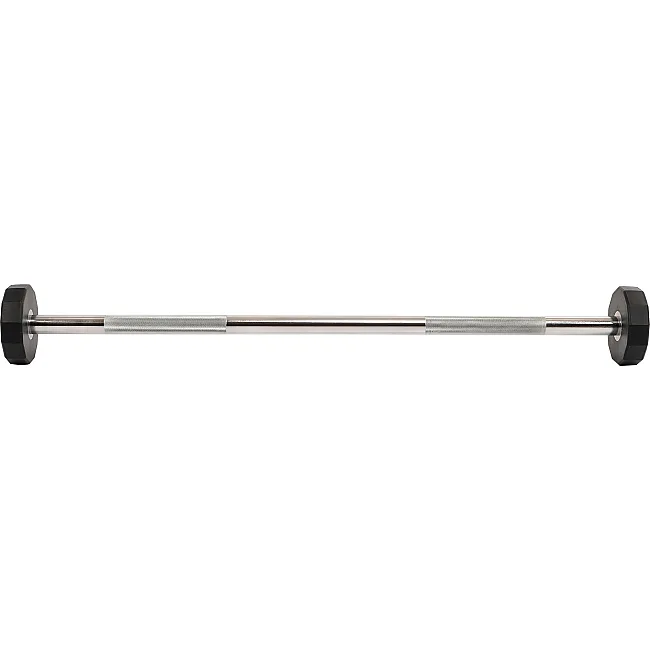 Штанга неразборная с фиксированным весом прямая PEV HAMMER STRENGHT TA-9979-10 (Черный)