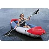 Надувной каяк Bestway Hydro-Force Rapid X1 290 x 91 см, сине-красный.
