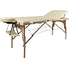 Масажний стіл inSPORTline Japane 3-Piece Wooden - кремово-жовтий