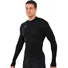 Термофутболка з довгим рукавом для активного спорту чоловіча JOMA BRAMA CLASSIC 101650-100 (Чорний)