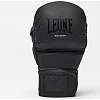 Рукавиці греплінгові для ММА Leone BLACK Edition (капа в комплекті)