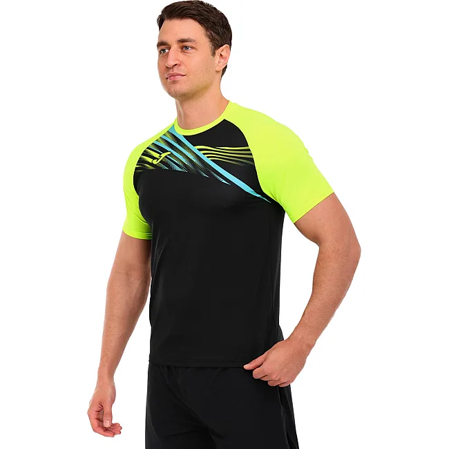 Футболка мужская JOMA

 ELITE X 103101-121 XXS
-XXL (Черный-салатовый)