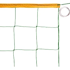 Волейбольная сетка SP-PLANETA China model 1 SO-7467 9x0,9м (Желтый-зеленый)