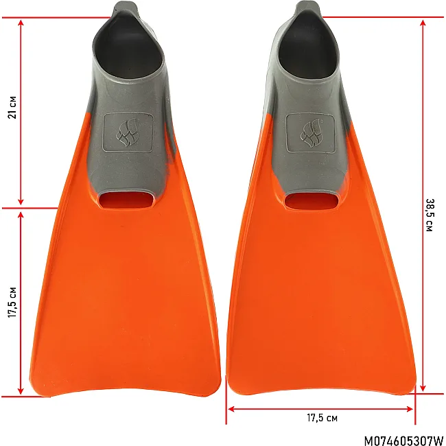 Ласты
 MADWAVE

 M074605307W
 36-37 (Оранжевый)