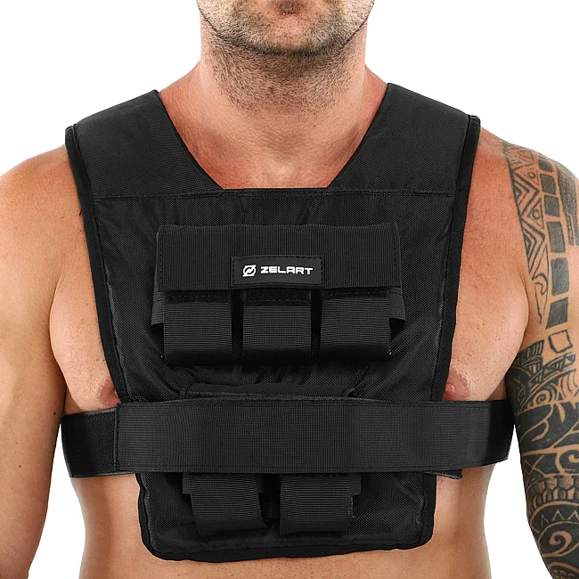 Утяжелительный жилет
 с регулируемым весом ZELART
 WEIGTH VEST TA-7815-10 вес-1-10кг