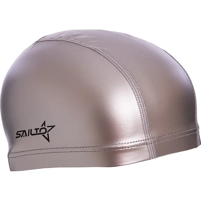 Шапочка для бассейна
 текстильная с покрытием PU юниорская SAILTO PL-5571