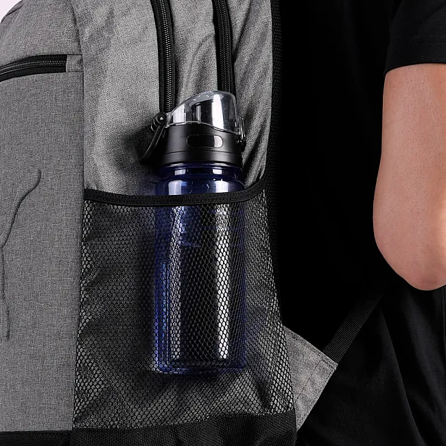 Рюкзак Puma BUZZ HEATHER Backpack 28L сірий 47,5х28х20 см