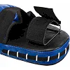 Лапа боксерская прямая тренировочная удлиненная кожа BOXER
 2007-01 40х21х4,5см 2штуки (Черный-желтый)