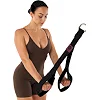 Стропа канат с ручками гибкая тяга для трицепса с двойным хватом SOFT TRICEP
 EZOUS F-10 73х5,5см