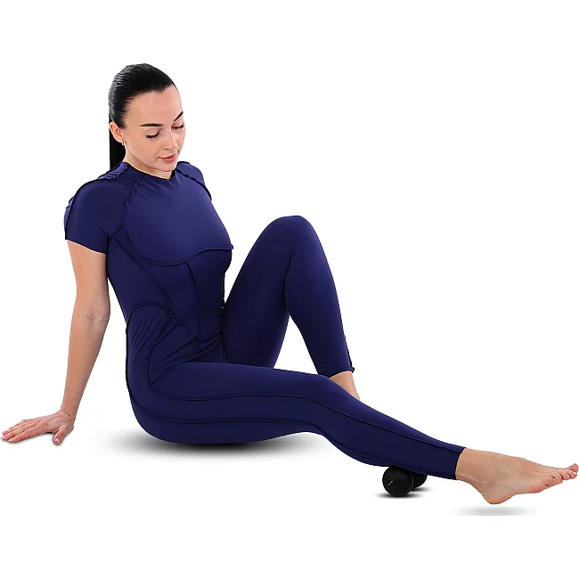 Мяч массажный двойной для МФР и самомассажа Duoball BODY SCULPTURE SXBB-0122-B ø6,5см