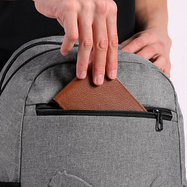 Рюкзак Puma BUZZ HEATHER Backpack 28L сірий 47,5х28х20 см