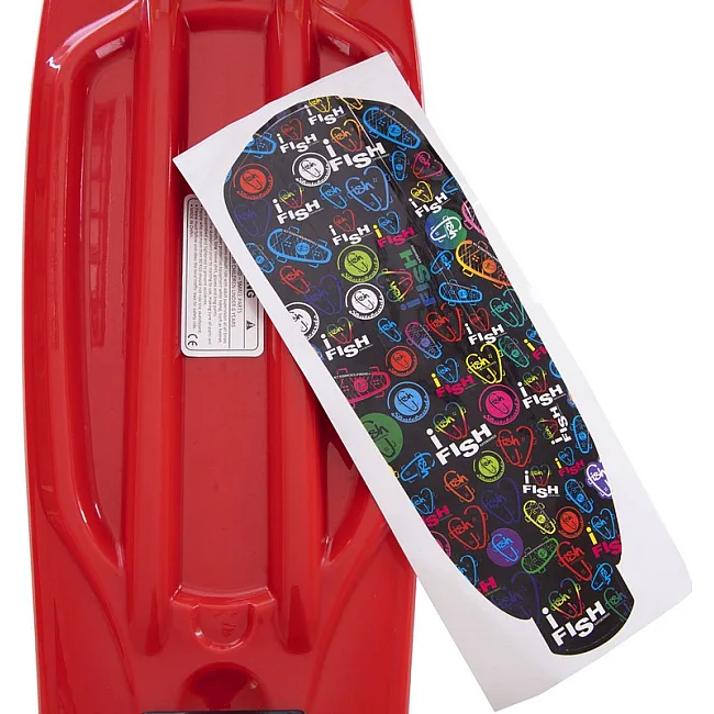 Пенни борд Penny Board круизер пластиковый со светящимися колесами 22