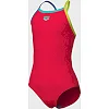 Купальник закрытый для девочек Arena SWIMSUIT LIGHT DROP SOLID красный
