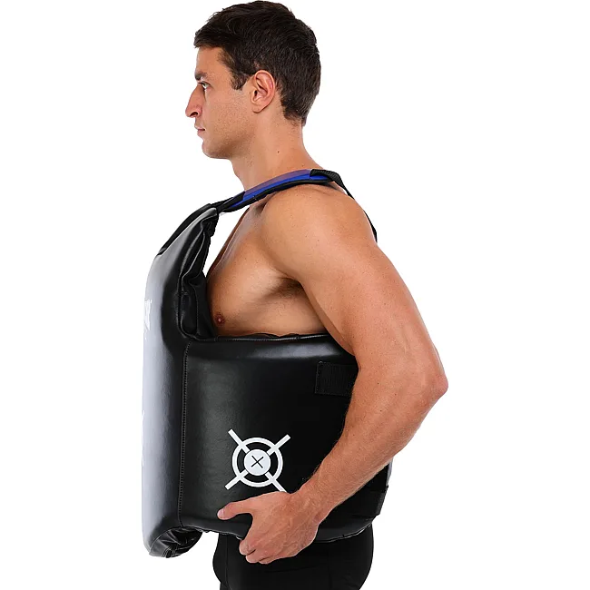 Защита корпуса пояс тренера для отработки ударов BOXER
 2039-01 (Черный)