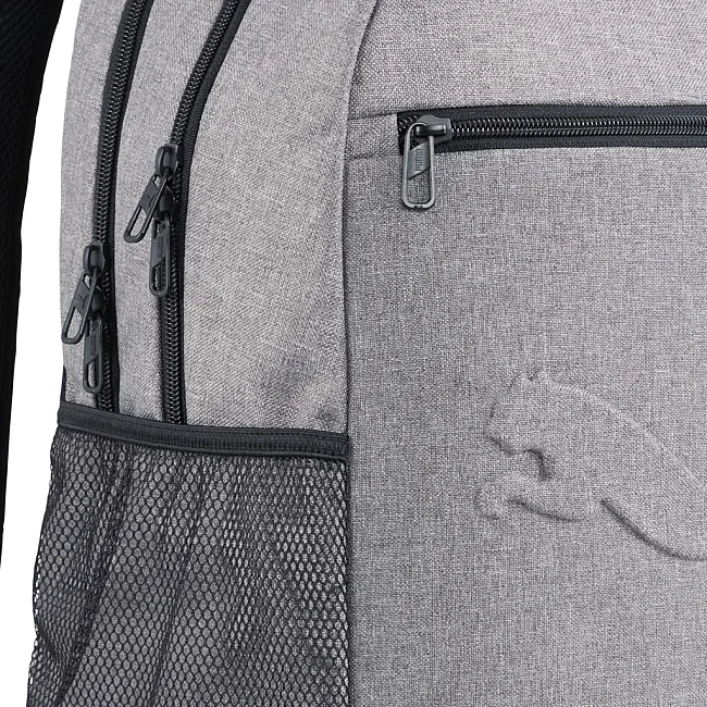 Рюкзак Puma BUZZ HEATHER Backpack 28L сірий 47,5х28х20 см
