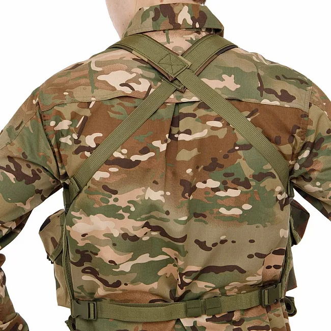 Жилет разгрузочный с подсумками
 MILITARY RANGERS
 ZK-V-102 48х59см (Оливковый)