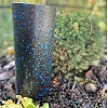 Массажный ролик (роллер) гладкий PowerPlay PP-4347 EPP Foam Roller Черно/Синий (33x14см.)