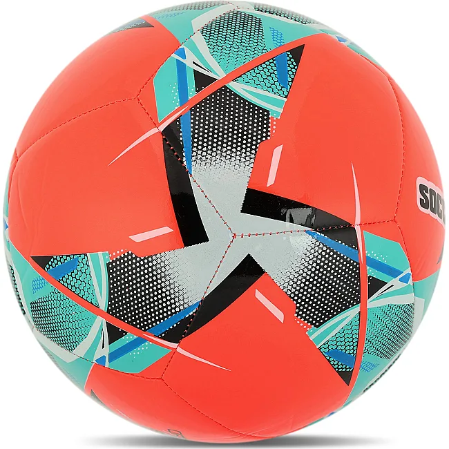 Футбольний м'яч SOCCERMAX FB-4137 №5 PU (Червоний)