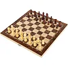Шахматы шашки нарды 3 в 1 набор настольных игр деревянные Xinliye W7723B
 34см x 34см х 2см