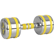 Гантель хромированный inSPORTline Yellsteel 9 кг