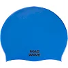 Шапочка для бассейна силиконовая для взрослых MADWAVE Light BIG M053113 (Синий)