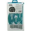 Шапочка для бассейна
 силиконовая для взрослых MADWAVE
 PALM TREE M055330 (Зеленый)