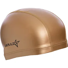 Шапочка для бассейна текстильная с покрытием PU юниорская SAILTO PL-5571