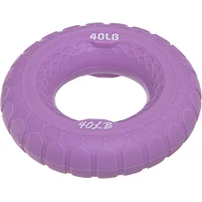 Кистевой эспандер кольцо JELLO FI-3811 1шт нагрузка 13,5-27кг (Фиолетовый)