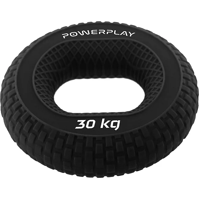Эспандер кистевой силиконовый PowerPlay PP-4333 Hard 30 кг. Черный