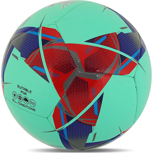 Футбольний м'яч SOCCERMAX FB-4137 №5 PU (Червоний)