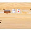 Шахматы шашки нарды 3 в 1 набор настольных игр деревянные Xinliye W7723B
 34см x 34см х 2см