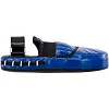 Лапа боксерская прямая тренировочная удлиненная кожа BOXER
 2007-01 40х21х4,5см 2штуки (Черный-желтый)