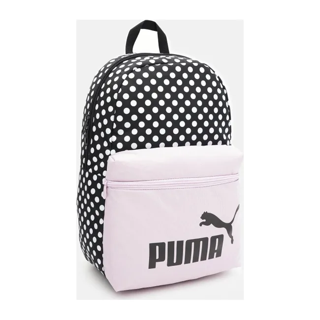 Рюкзак PUMA Phase AOP Backpack 22L черный, белый, бежевый 30x14x44 см