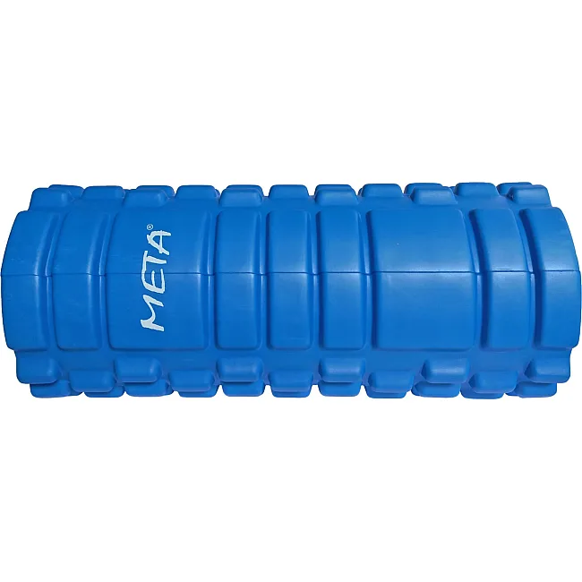 Роллер массажный META Massage roller синий 33см