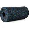 Массажный ролик (роллер) гладкий PowerPlay PP-4347 EPP Foam Roller Черно/Синий (33x14см.)