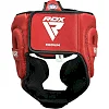 Боксерский шлем RDX AURA PLUS T-17 Red/Black (капа в комплекте)