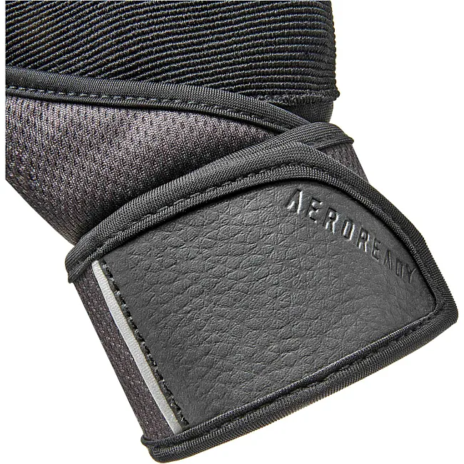 Перчатки для тренинга Adidas Wrist Wrap Training Gloves черный S