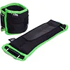 Утяжелители для ног и рук SP-SPORT FI-130 см2-3 2x1,5кг (Черный-салатовый)