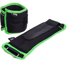 Утяжелители для ног и рук SP-SPORT FI-130 см2-3 2x1,5кг (Черный-салатовый)
