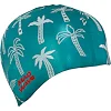 Шапочка для бассейна
 силиконовая для взрослых MADWAVE
 PALM TREE M055330 (Зеленый)