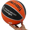 Баскетбольный мяч
 резиновый SPALDING TF 150 см
 EURO TURK 84506Z
 7 (Черный-оранжевый)