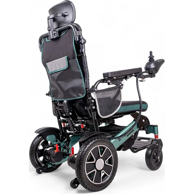 Електричний інвалідний візок inSPORTline Hawkie Evo Plus з регульованою спинкою 700 Вт