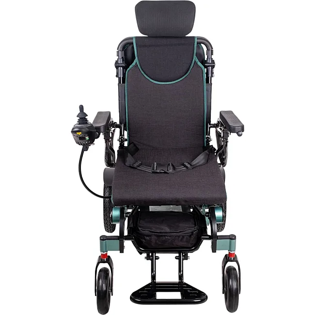 Електричний інвалідний візок inSPORTline Hawkie Evo Plus з регульованою спинкою 700 Вт
