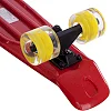 Пенни борд Penny Board круизер пластиковый со светящимися колесами 22